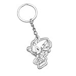 Vignette porte cle sonic blanc