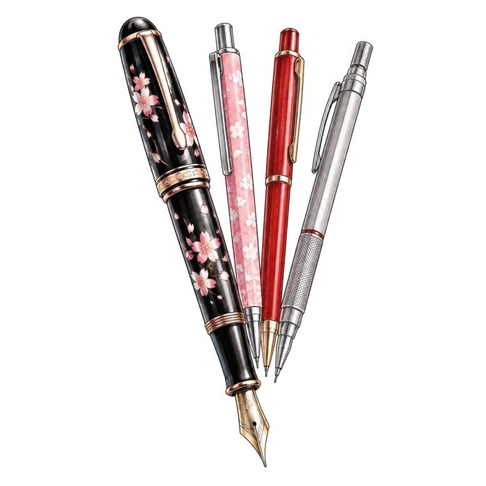 Stylos et Porte-Mines Japonais