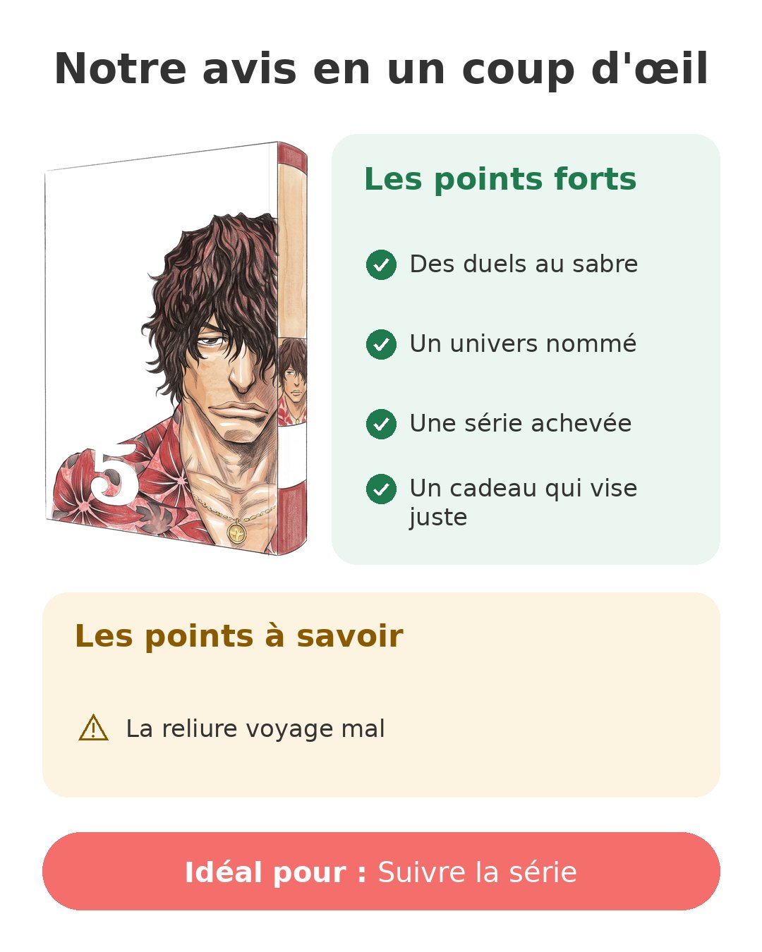 Notre avis en un coup d'œil sur Bleach T5