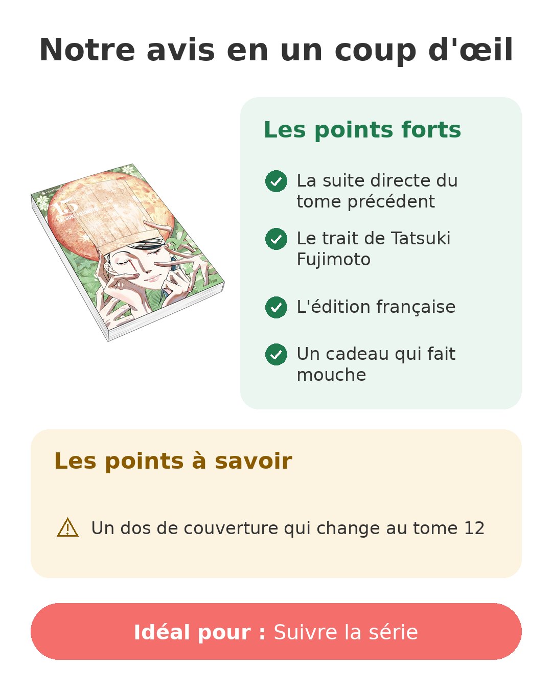 Notre avis en un coup d'œil sur Chainsaw Man T15
