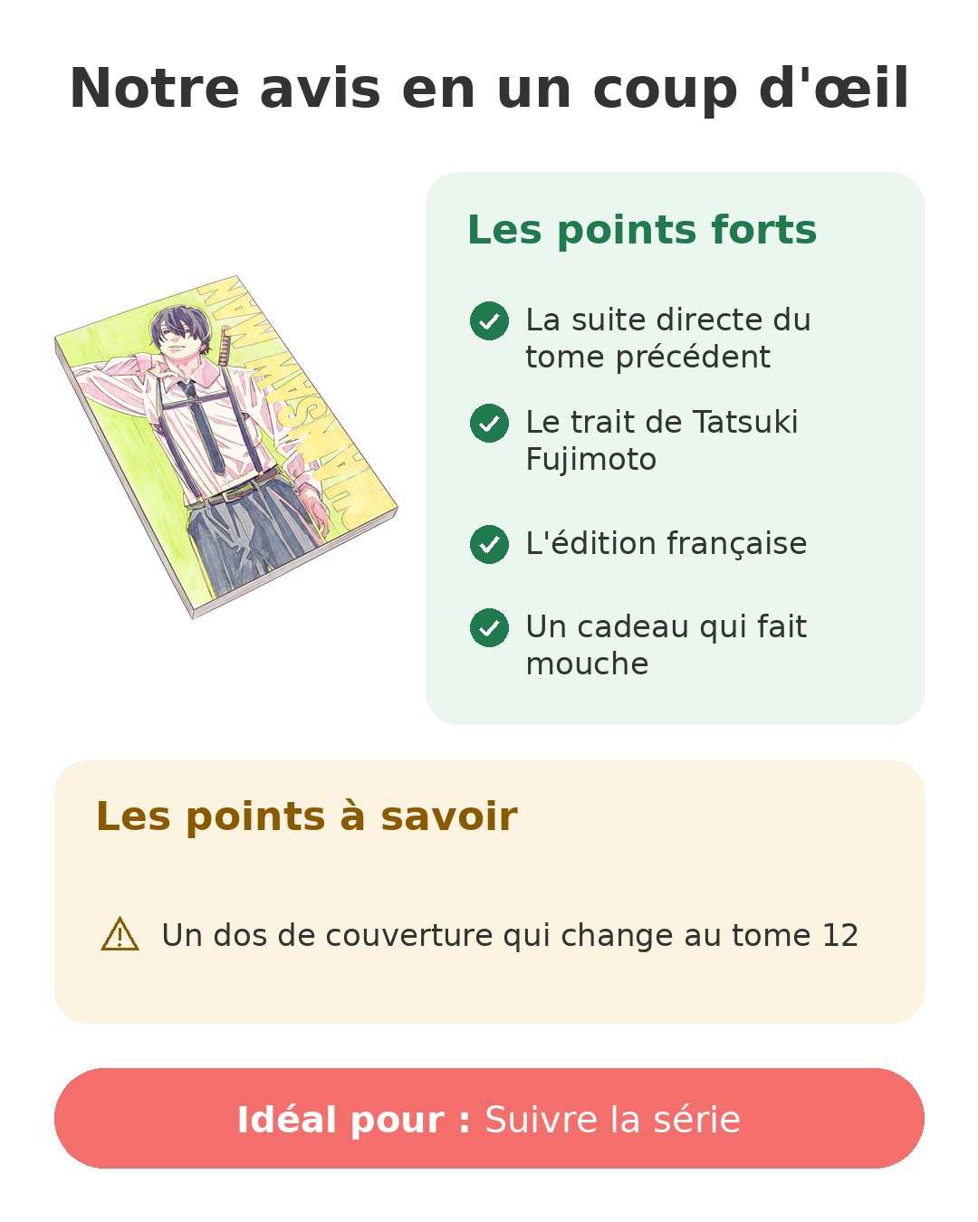 Notre avis en un coup d'œil sur Chainsaw Man T17