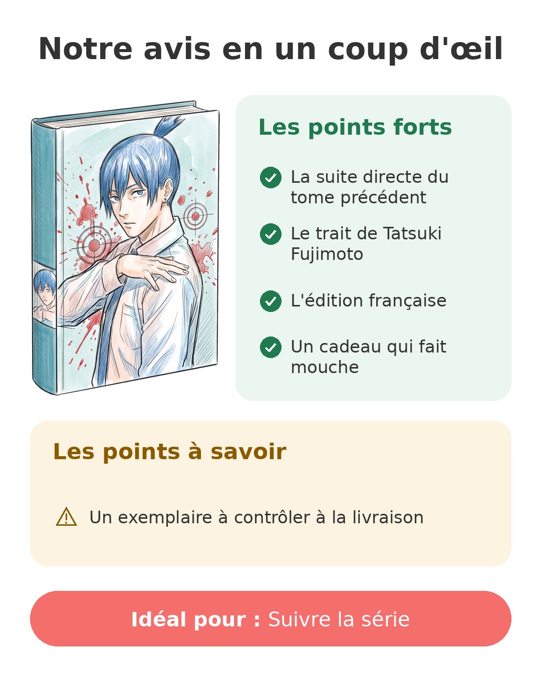 Notre avis en un coup d'œil sur Chainsaw Man T4