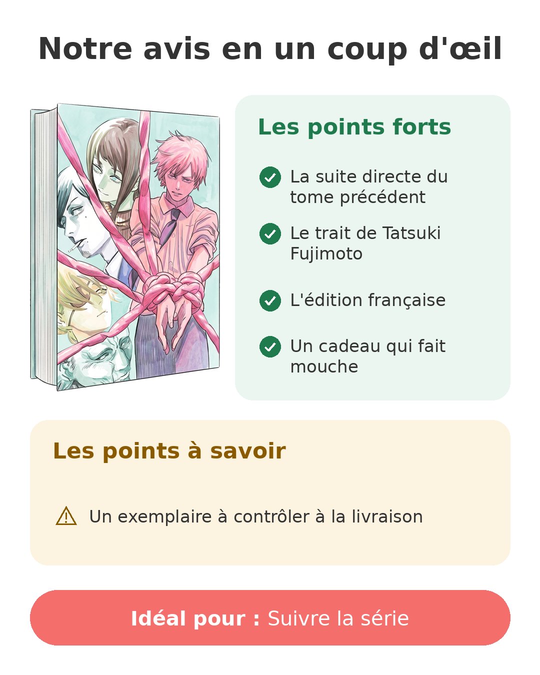 Notre avis en un coup d'œil sur Chainsaw Man T7