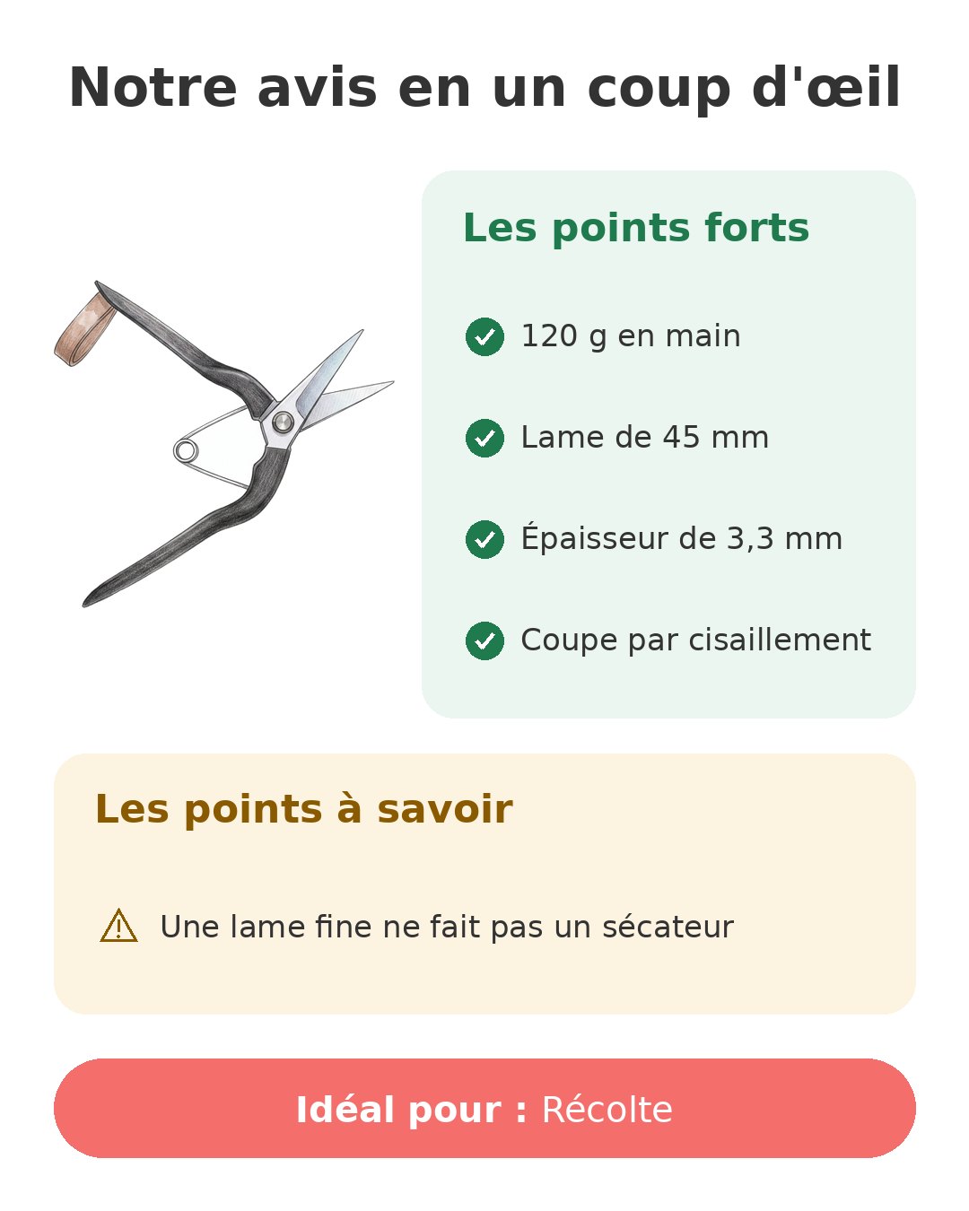 Notre avis en un coup d'œil sur Okatsune 207