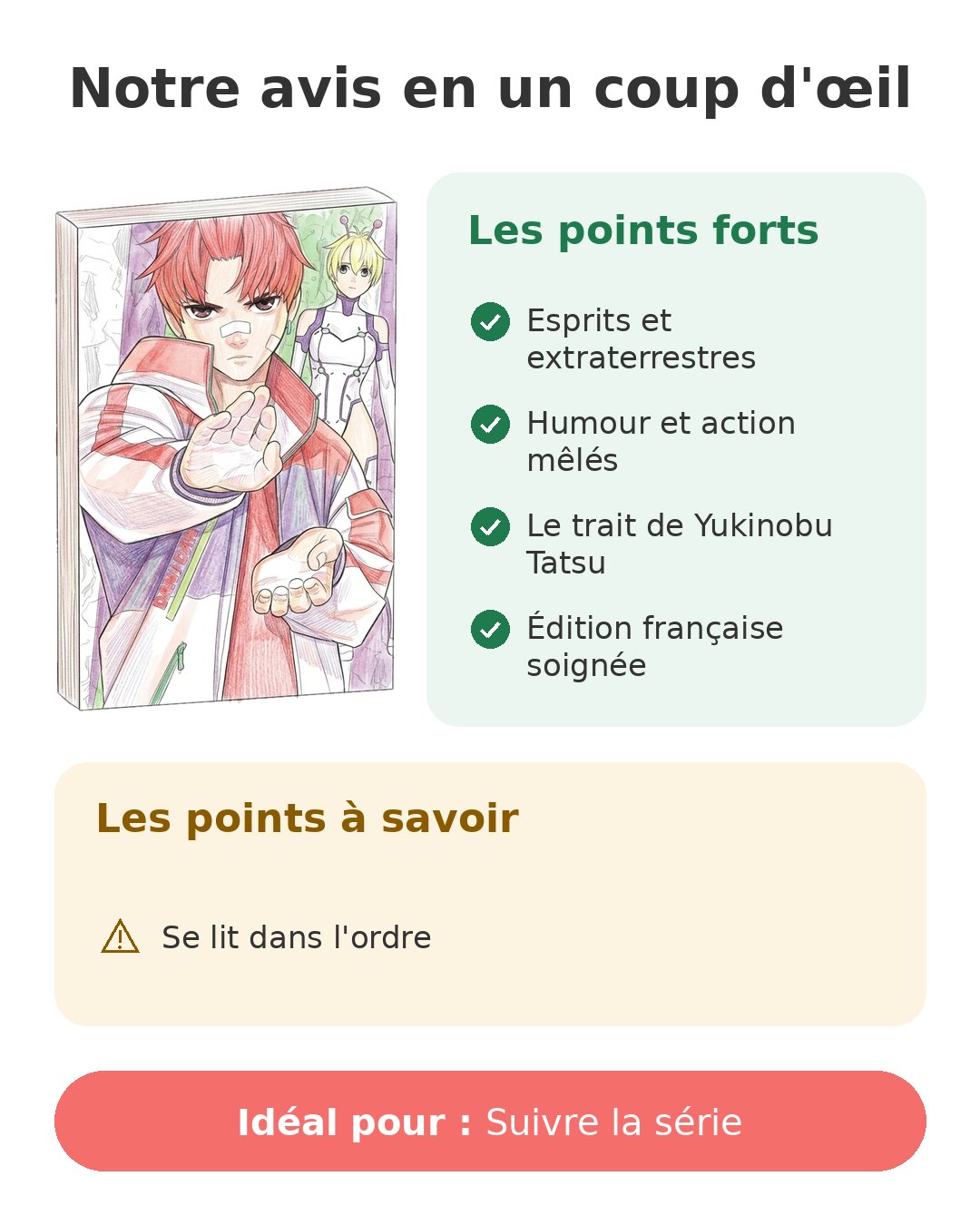 Notre avis en un coup d'œil sur Dandadan T11