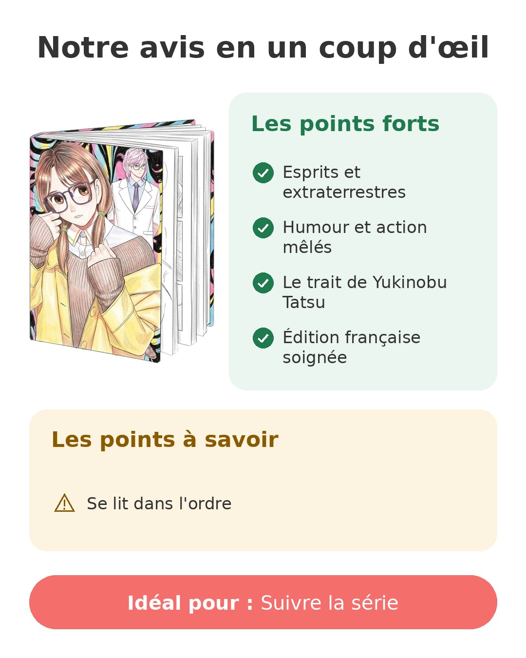 Notre avis en un coup d'œil sur Dandadan T16