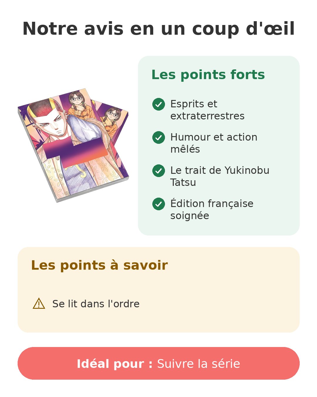 Notre avis en un coup d'œil sur Dandadan T17
