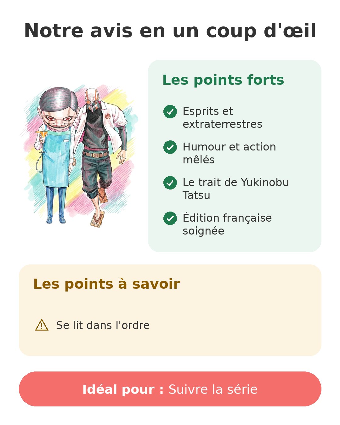 Notre avis en un coup d'œil sur Dandadan T18