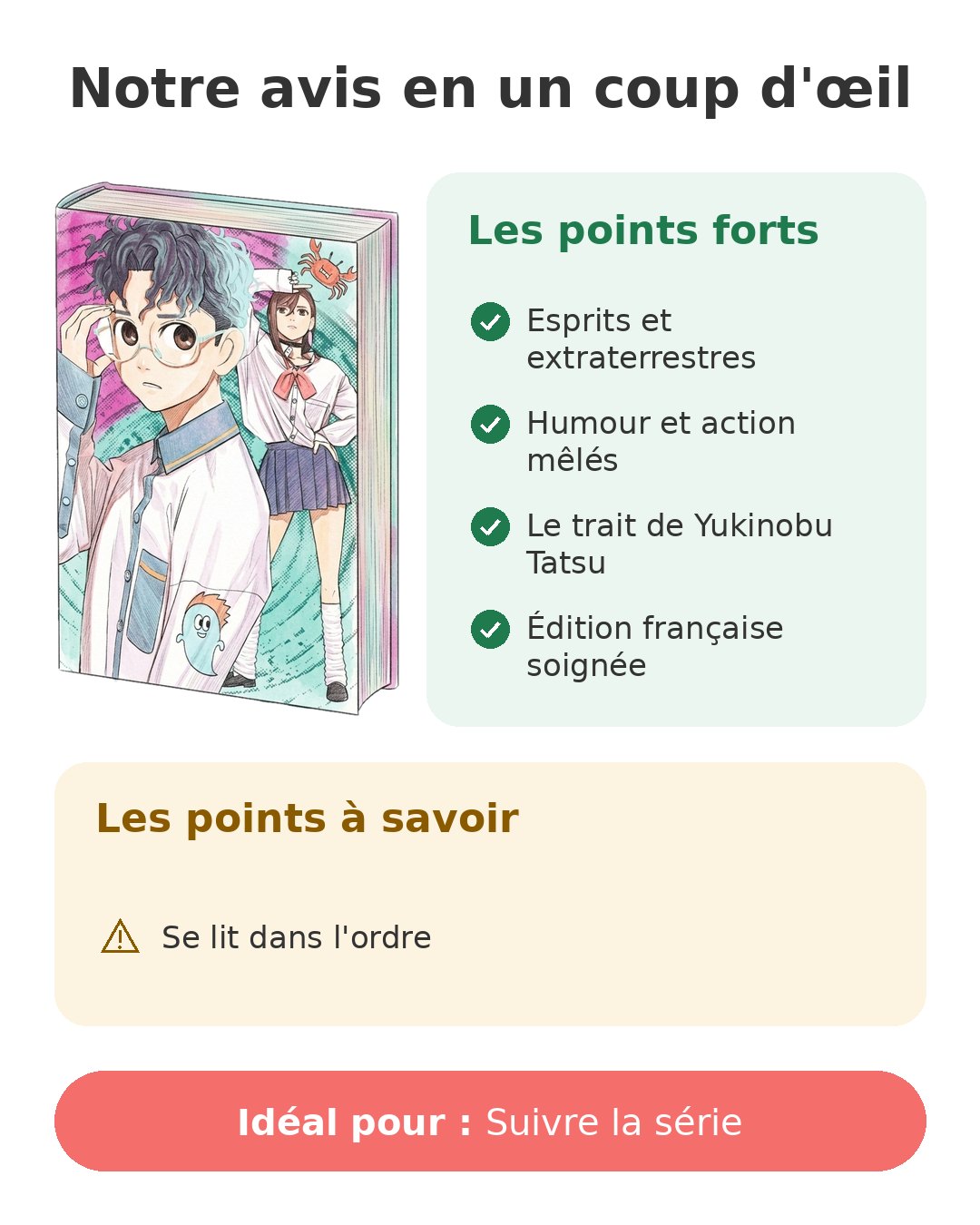 Dandadan - Tome 2 Notre avis en un coup d'œil sur Dandadan T2