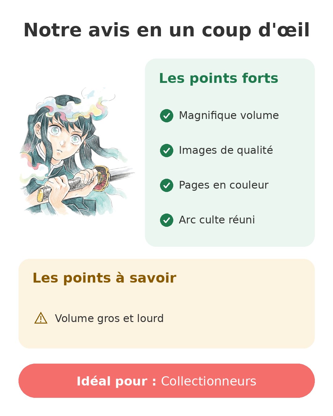 Notre avis en un coup d'œil sur Demon Slayer Pilier T4