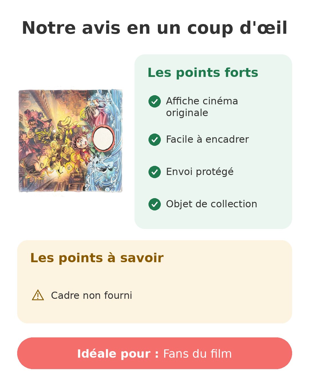 Notre avis en un coup d'œil sur Affiche Forteresse infinie