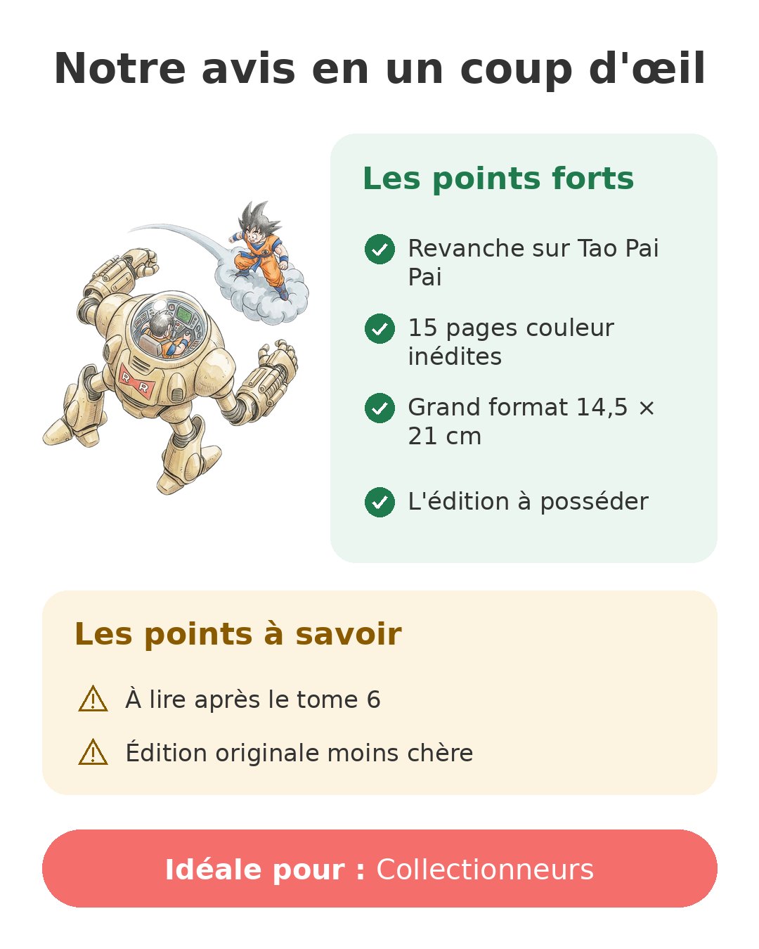 Dragon Ball Perfect Edition tome 7 et l'armée du Ruban Rouge Notre avis en un coup d'œil sur Perfect Edition tome 7