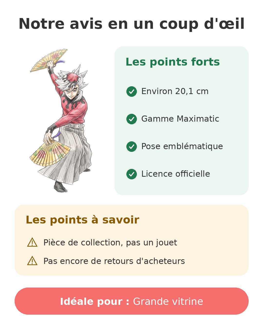 Notre avis en un coup d'œil sur Figurine Doma