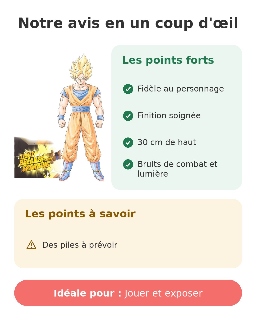 Notre avis en un coup d'œil sur Figurine à fonction
