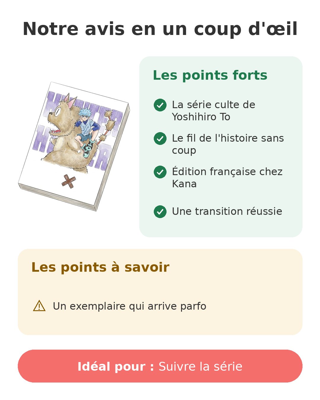 Notre avis en un coup d'œil sur Hunter x Hunter T6
