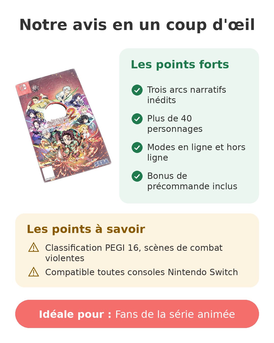 Notre avis en un coup d'œil sur Hinokami Chronicles 2