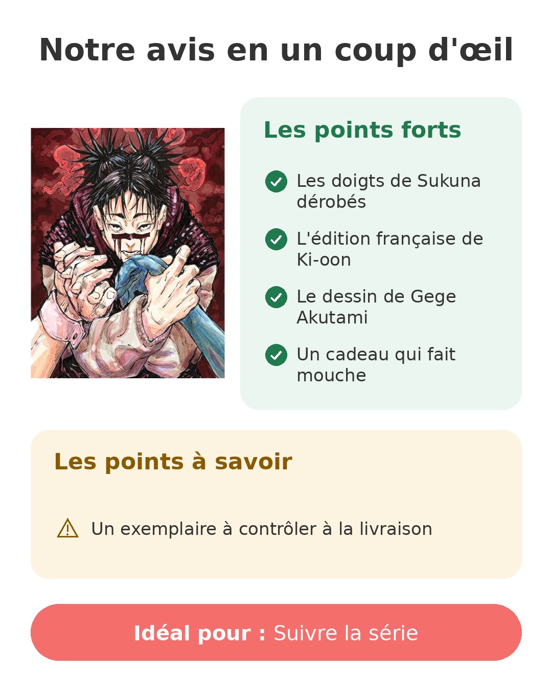 Notre avis en un coup d'œil sur Jujutsu Kaisen T7
