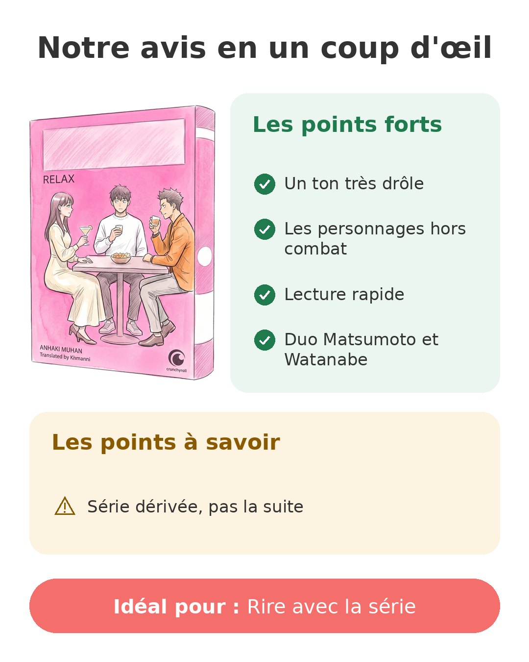 Notre avis en un coup d'œil sur Kaiju Relax T2