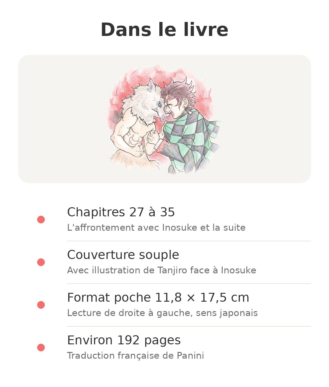 Contenu de la boîte : Demon Slayer tome 4