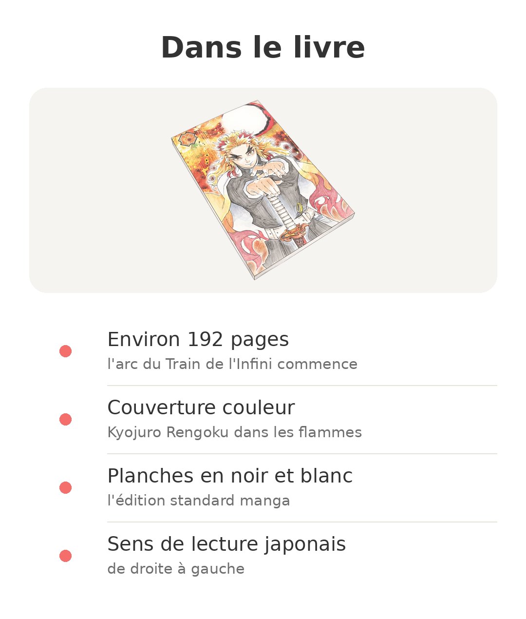 Contenu de la boîte : Demon Slayer Tome 8