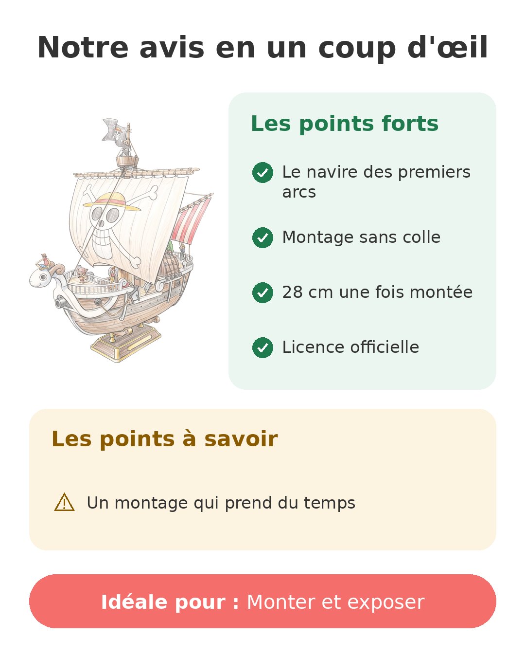 Notre avis en un coup d'œil sur Going Merry