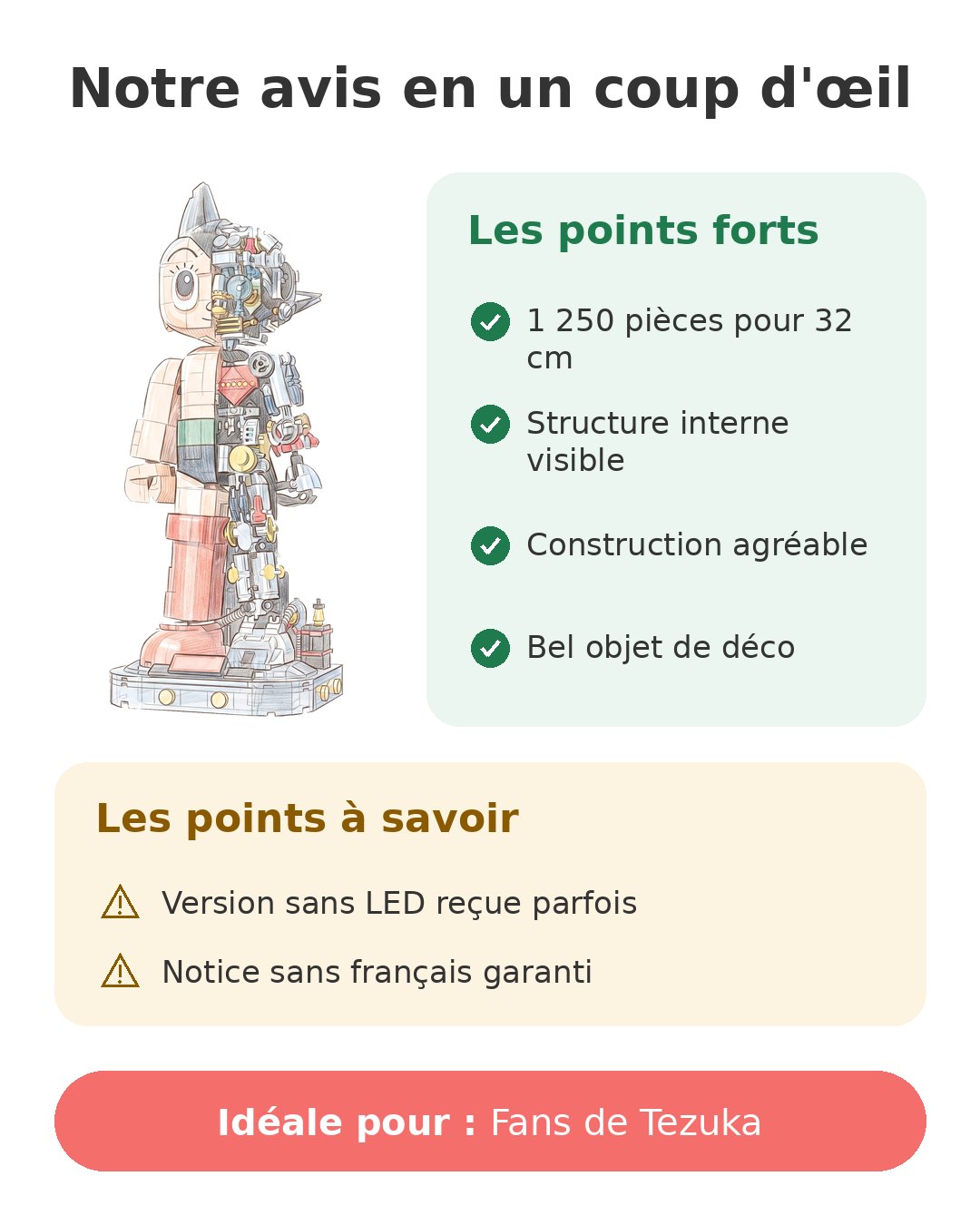 Notre avis en un coup d'œil sur Maquette Astro PANTASY