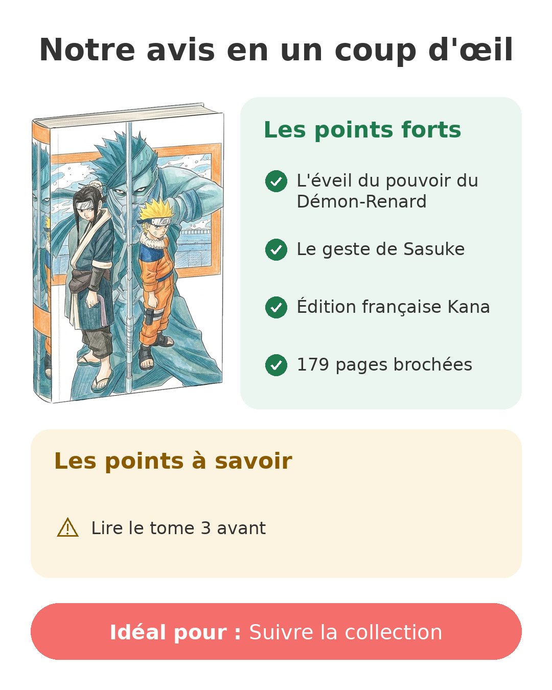 Notre avis en un coup d'œil sur Naruto T4