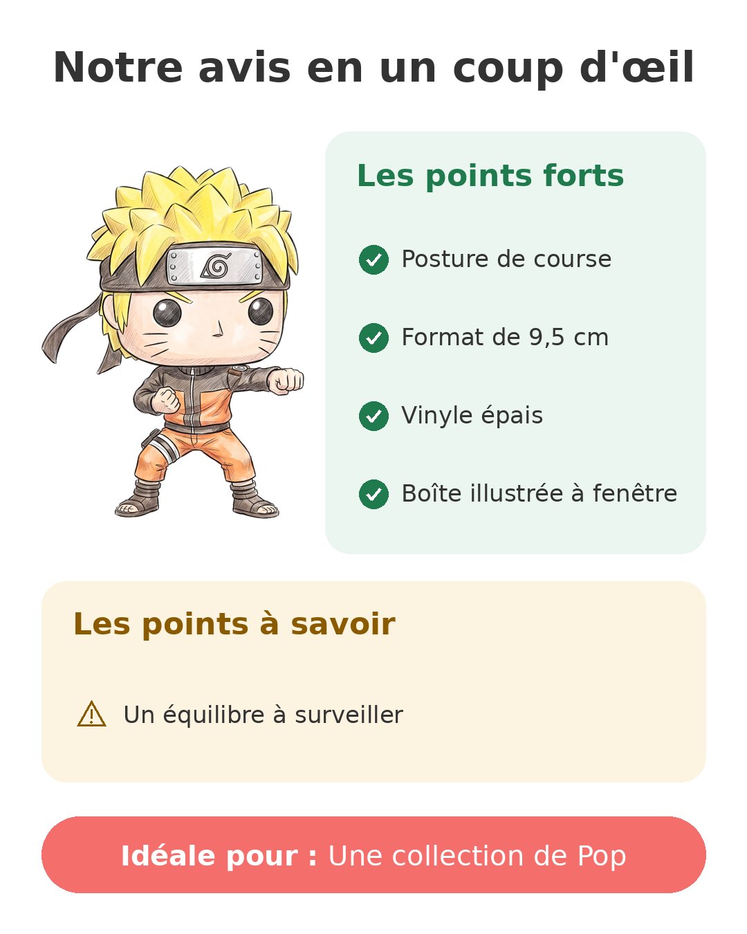Funko Pop Naruto Uzumaki en course Notre avis en un coup d'œil sur Pop Naruto Running