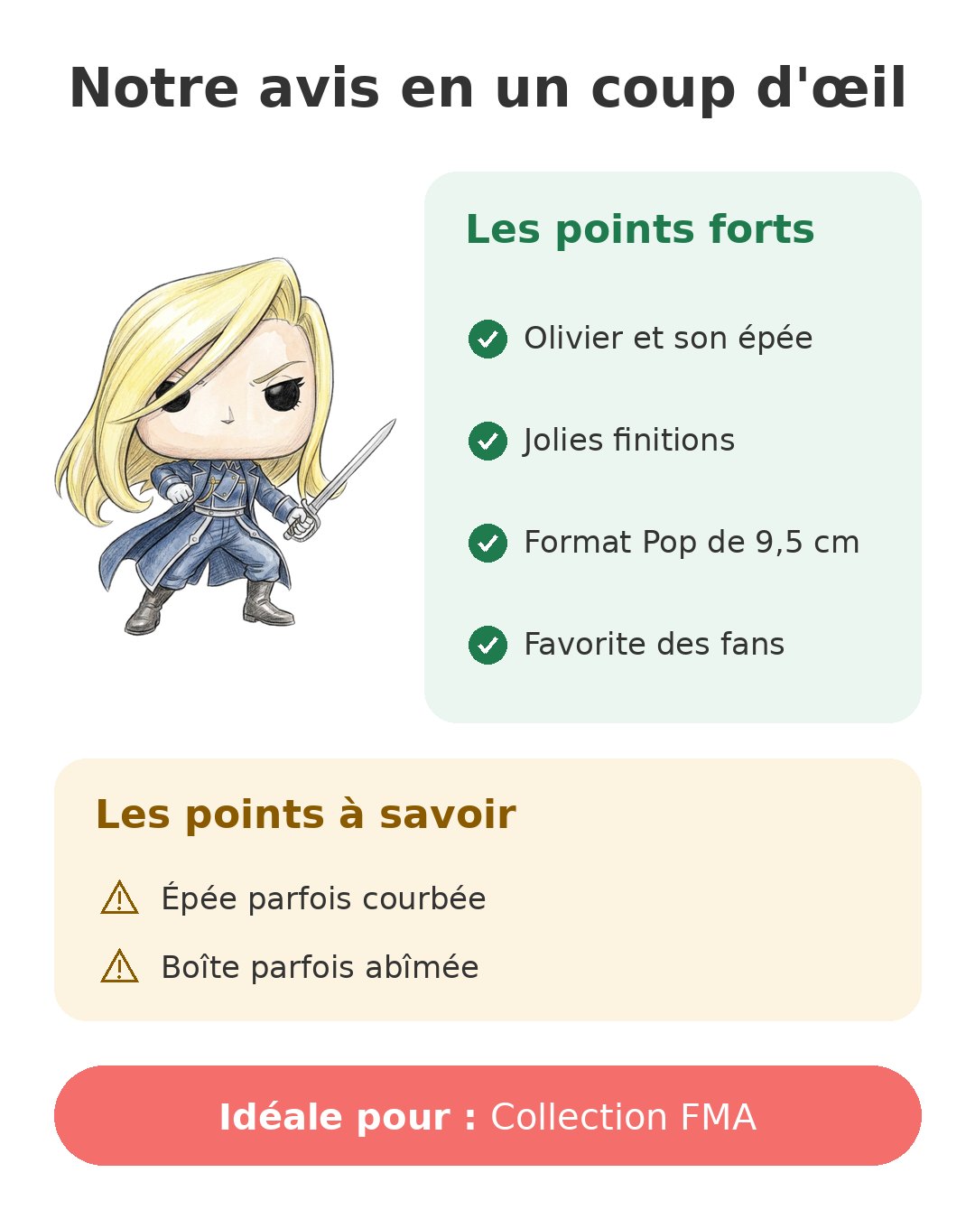 Notre avis en un coup d'œil sur Pop Olivier