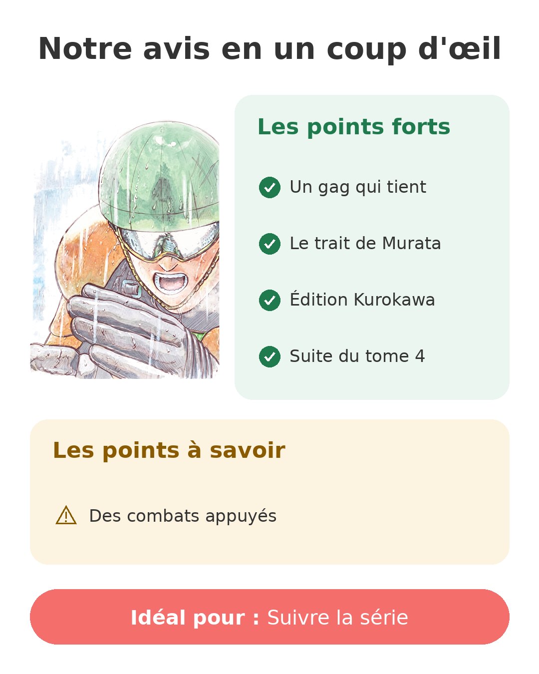 Notre avis en un coup d'œil sur One-Punch Man T5