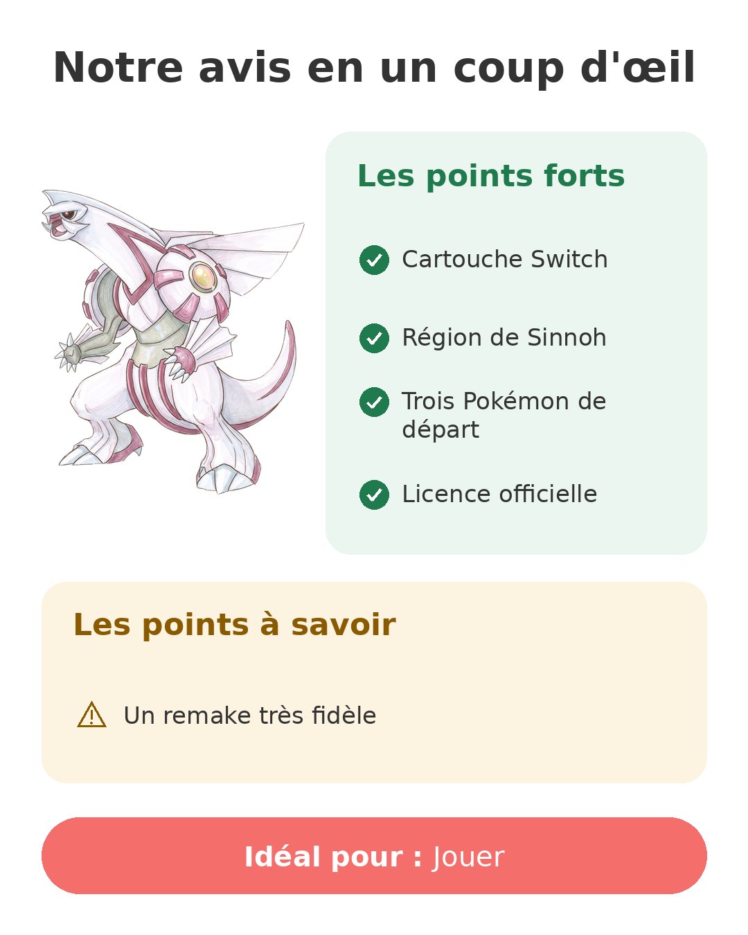 Notre avis en un coup d'œil sur Perle Scintillante