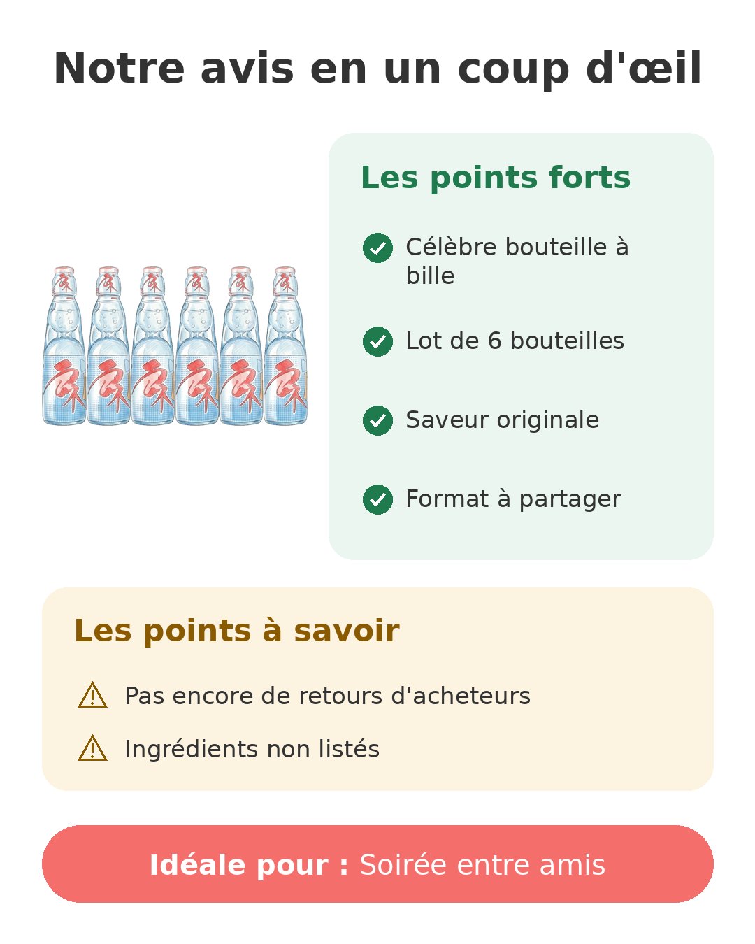 Notre avis en un coup d'œil sur Ramune Hatakosen