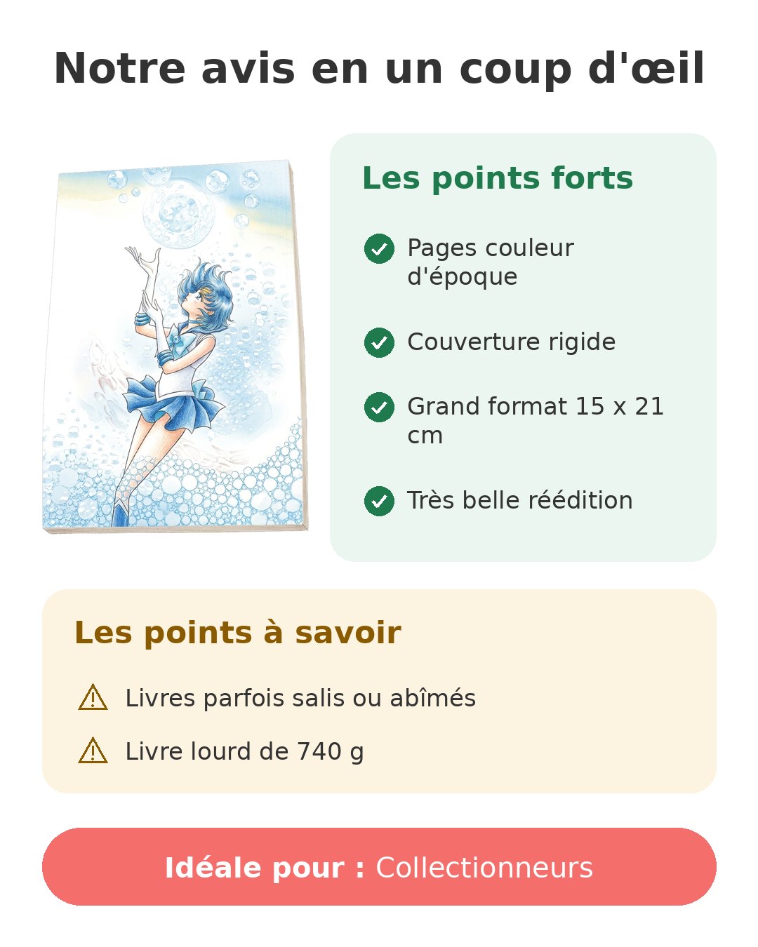 Notre avis en un coup d'œil sur Sailor Moon Eternal 2