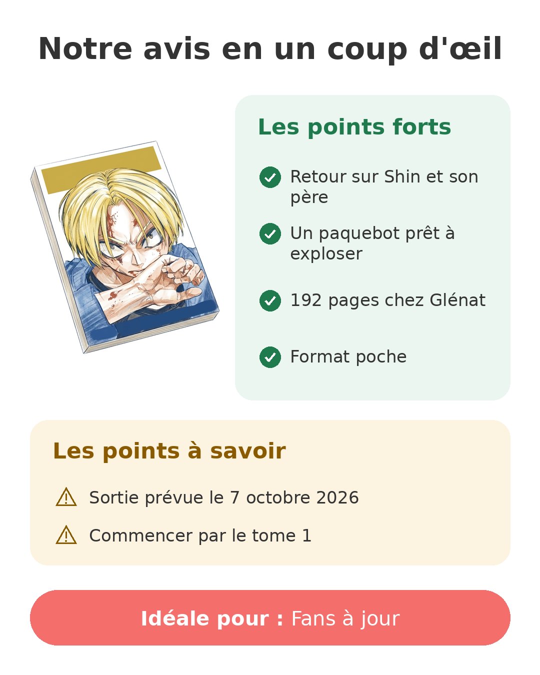 Notre avis en un coup d'œil sur Sakamoto Days tome 23