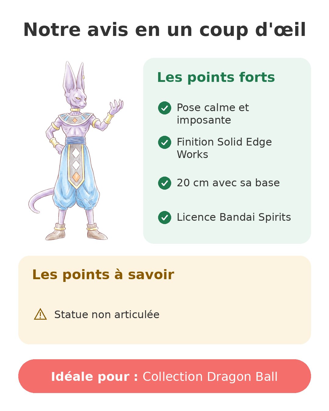 Notre avis en un coup d'œil sur Beerus SEW