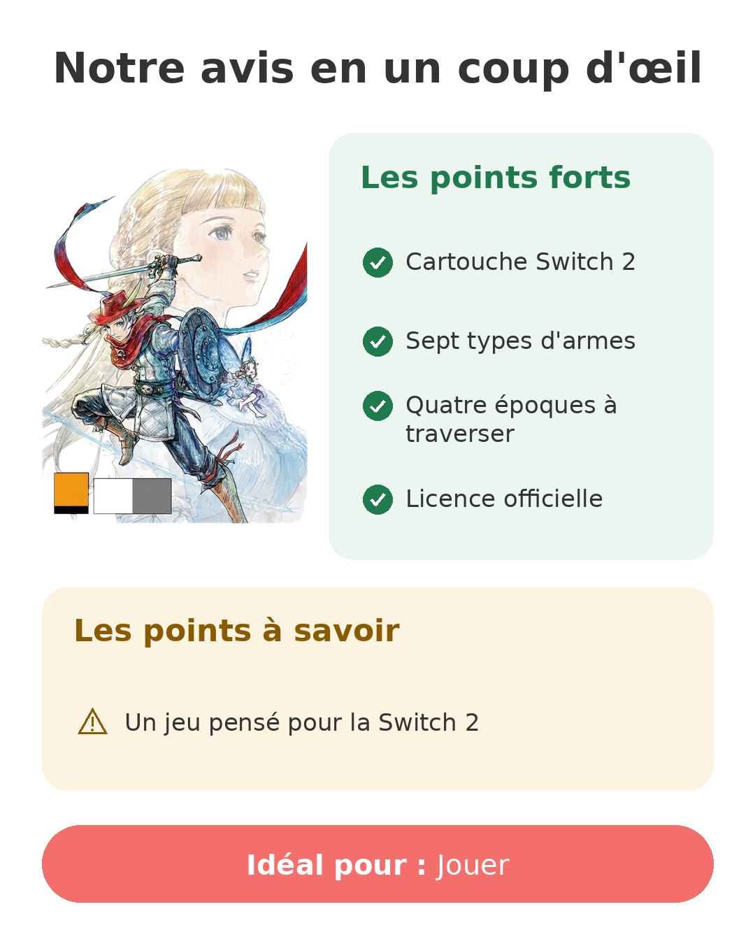 Notre avis en un coup d'œil sur Elliot