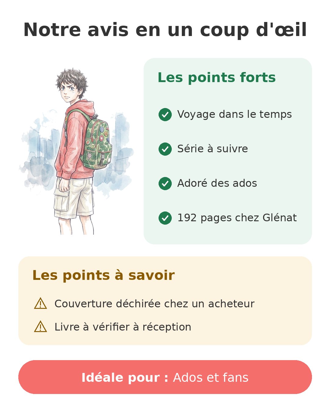 Notre avis en un coup d'œil sur Tokyo Revengers T1