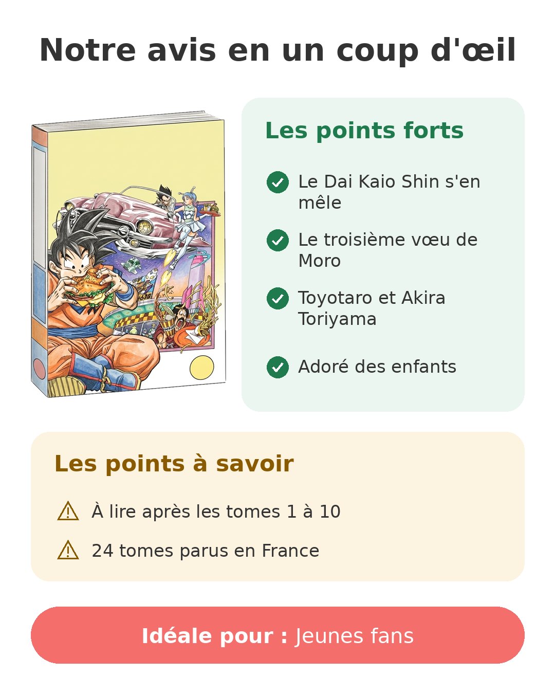 Dragon Ball Super tome 11 et la nouvelle planète Namek Notre avis en un coup d'œil sur Dragon Ball Super 11