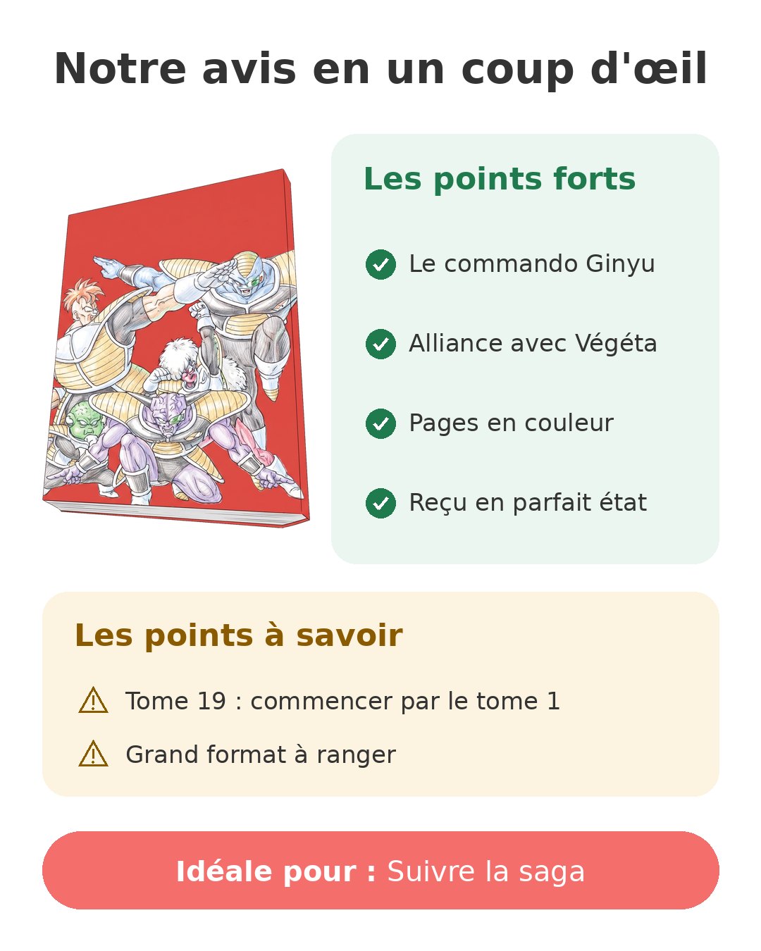 Notre avis en un coup d'œil sur DB Perfect Edition 19