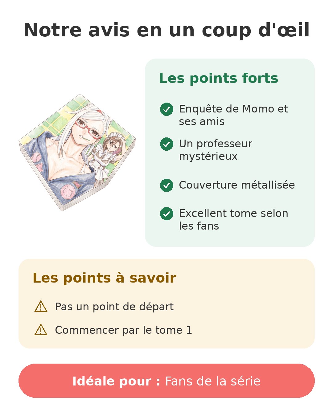 Notre avis en un coup d'œil sur Dandadan tome 21
