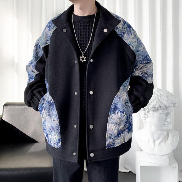 Blouson-homme-hiver-a-chrysanthemes-picture-5
