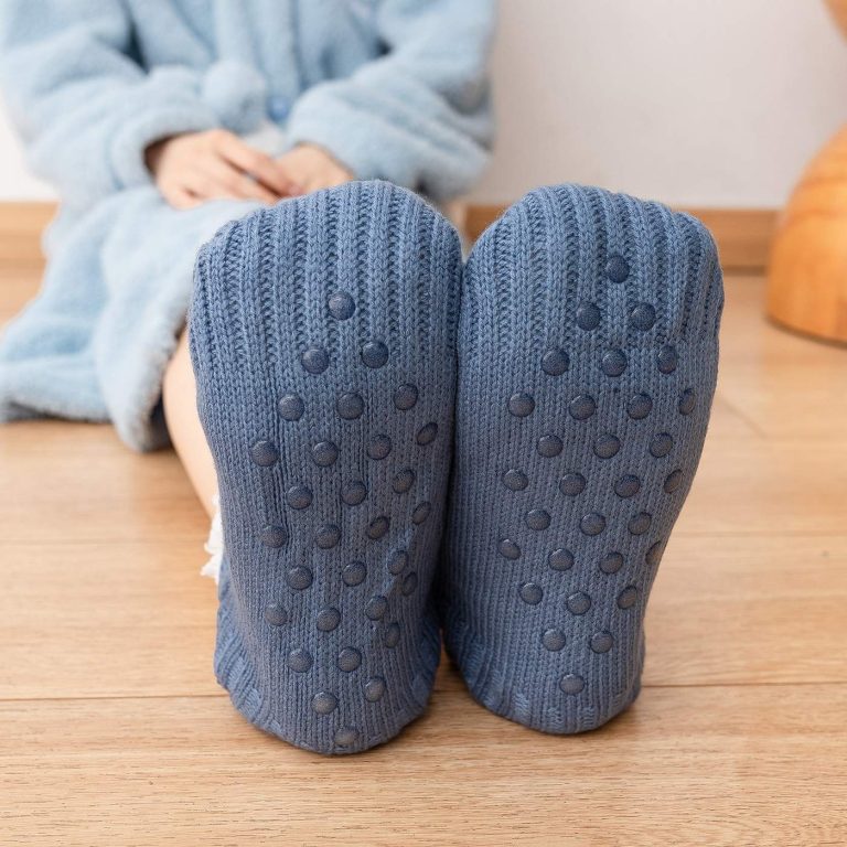 Chaussons-chaussettes-torsades-doubles-polaire-picture-5