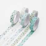 Coffret de 5 rubans washi adhésifs