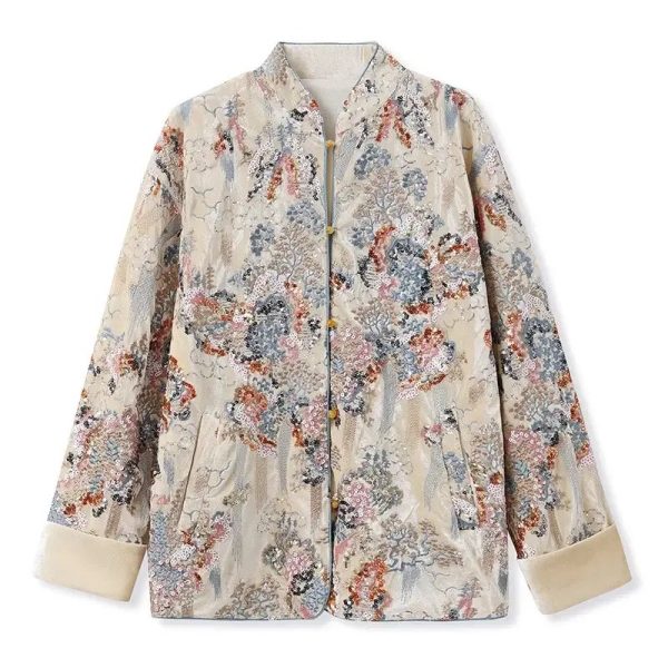 Kimono femme chic à sequins