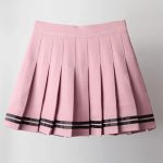 Mini-jupe-plissee-ecoliere-a-bandes-picture-6