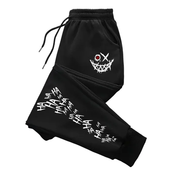 Pantalon de jogging homme large à imprimé