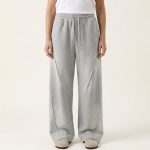 Pantalon-de-survetement-large-en-molleton-miniature