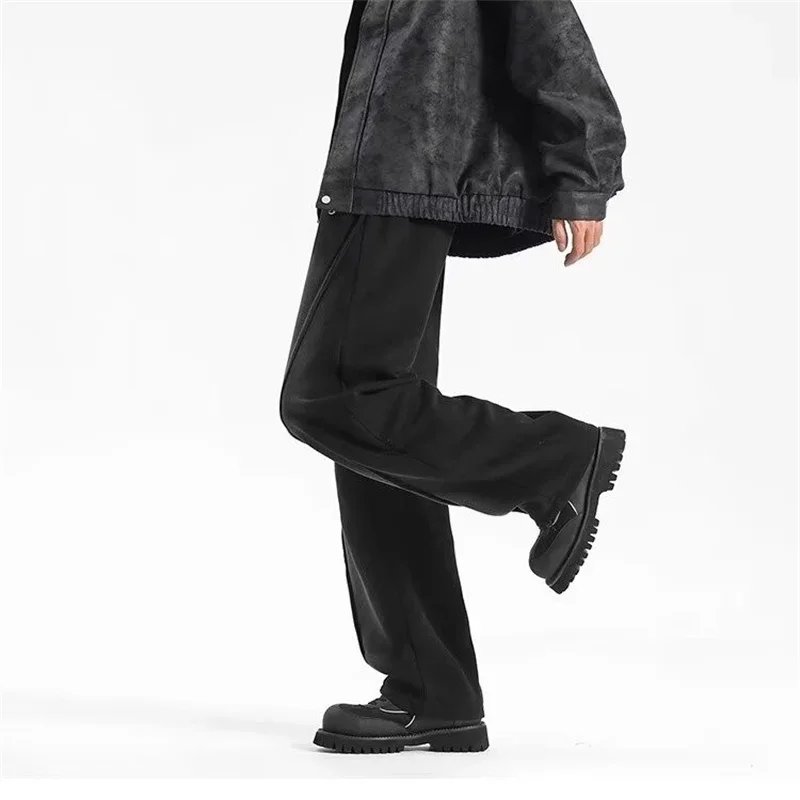 Pantalon-de-survetement-large-en-molleton-picture-4