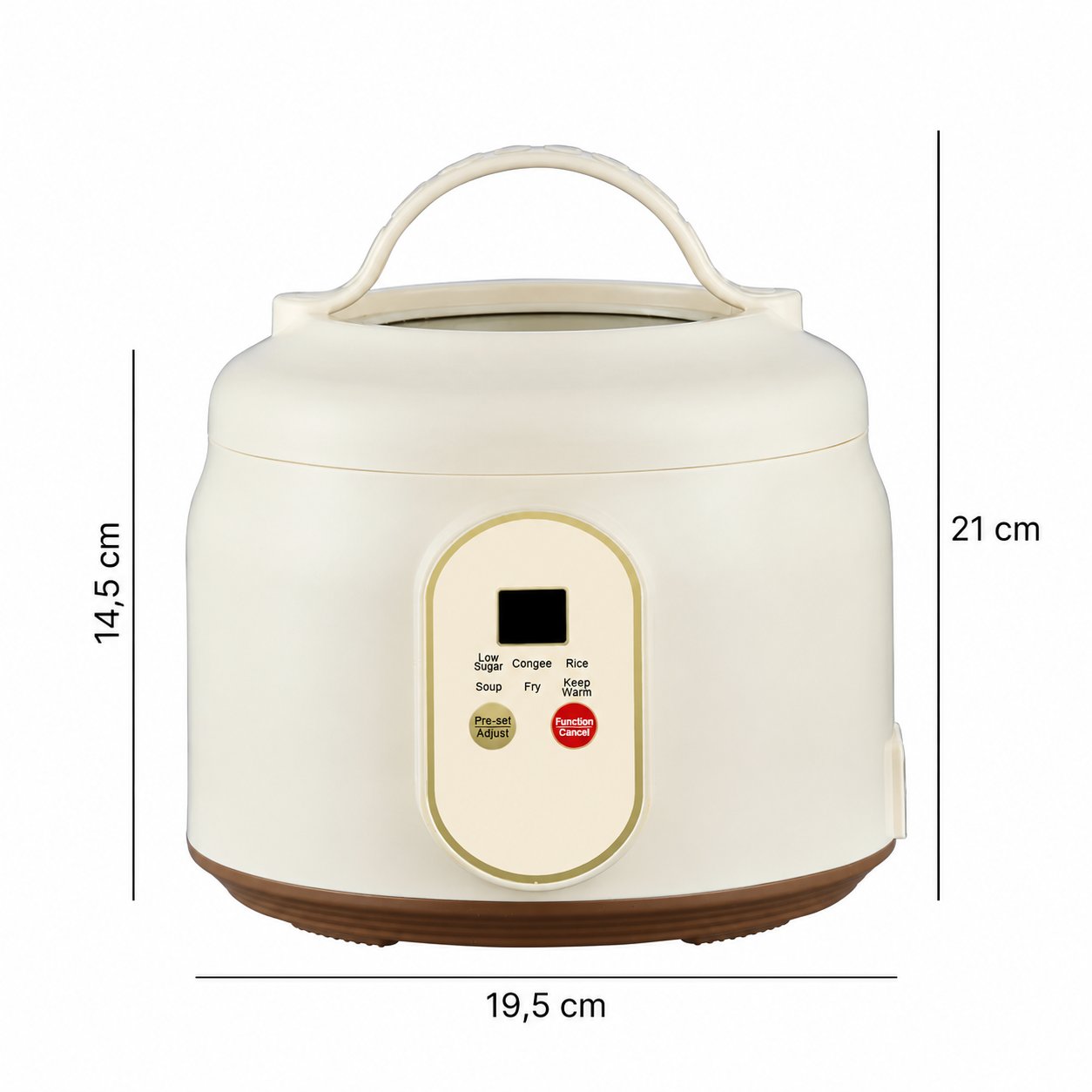 Petit cuiseur à riz à écran tactile