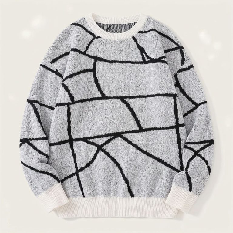 Pull-col-rond-a-motifs-geometriques-miniature